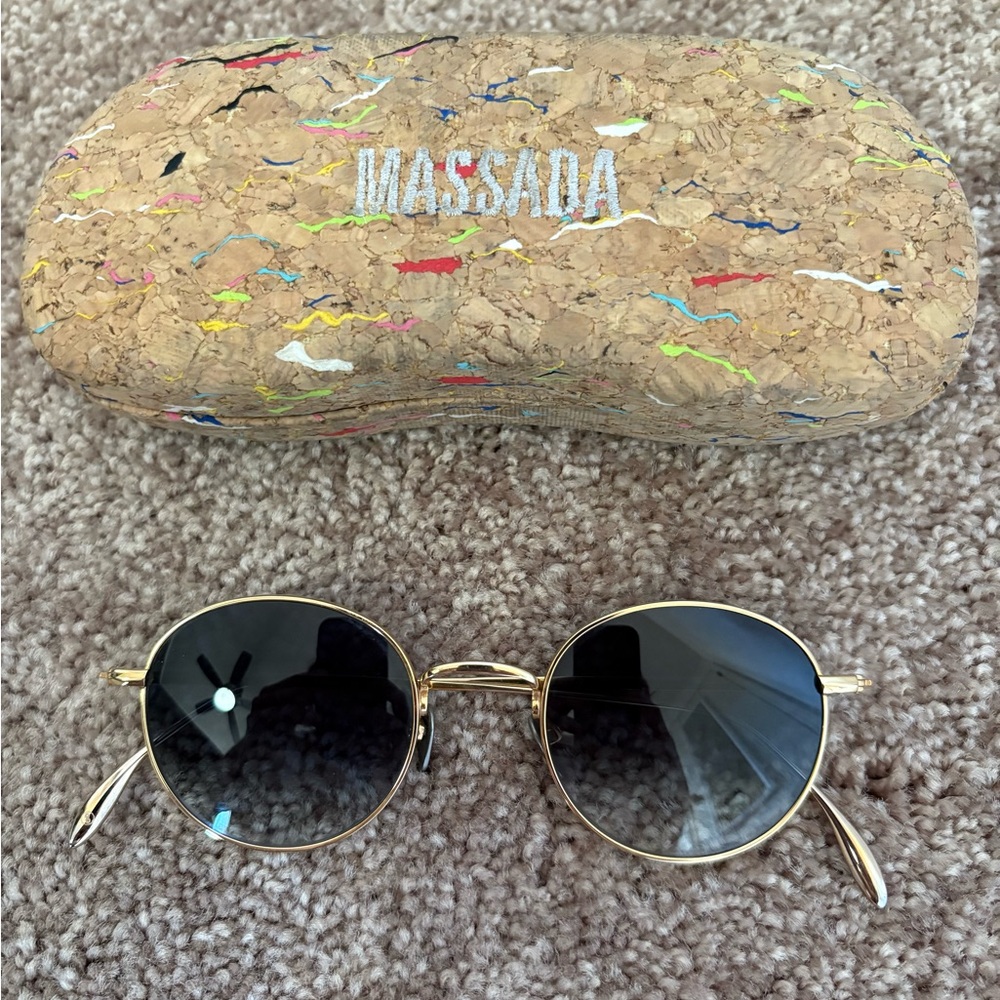 Massada Gold Sunglasses